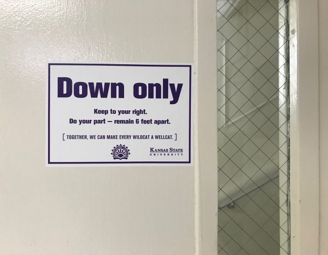 ecs_covid_signs_down_basement_door_9aug2020